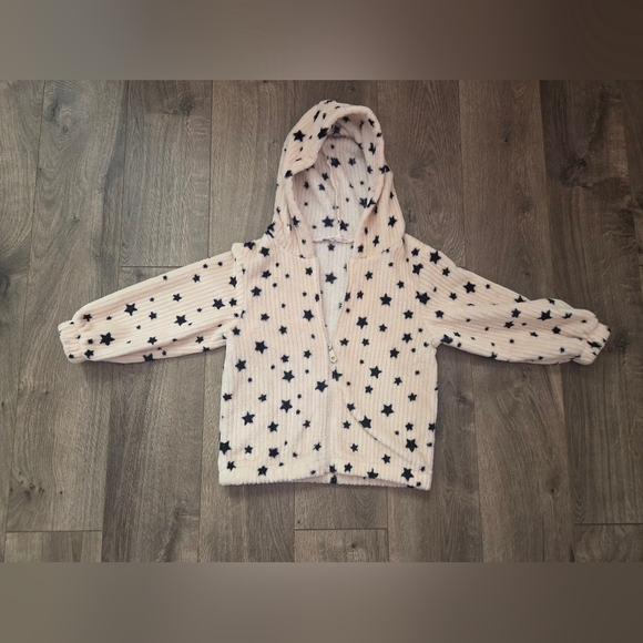 Other - Freen Haven Girls Star Patterned Hooded Jacket Size 5